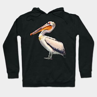 Pixelated Pelican Artistry Hoodie